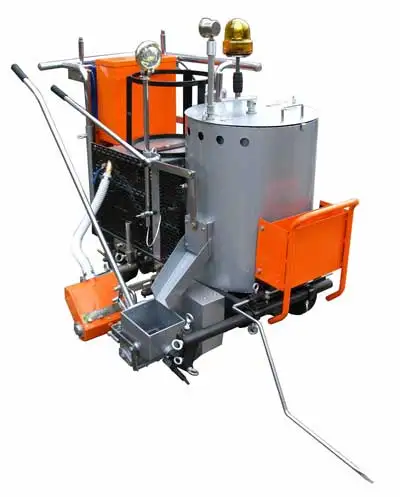 Self-propelled honda Gasoline Engine Thermoplastic Screed Road Line Paint Machine for road marking