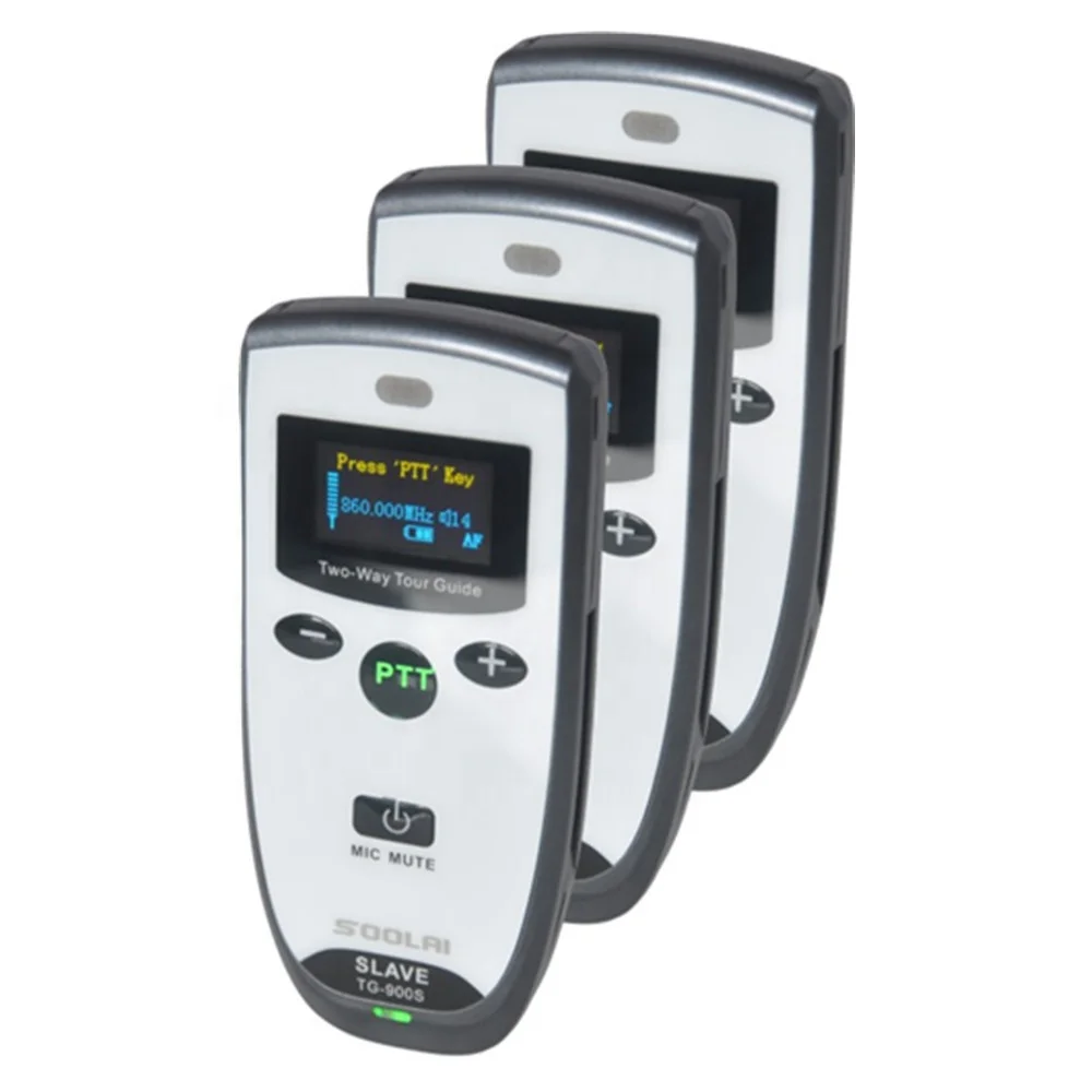 
Big operating range UHF full duplex wireless guide system TG-900 series 