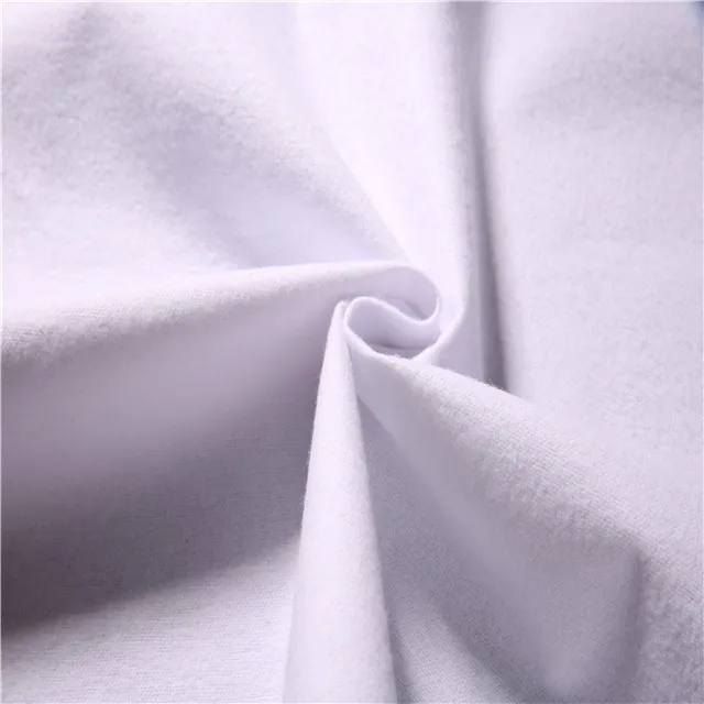 Custom 100% Cotton Flannel Hypoallergenic Mattress Cover Premium Fitted Bedsheet Waterproof Mattress Protector