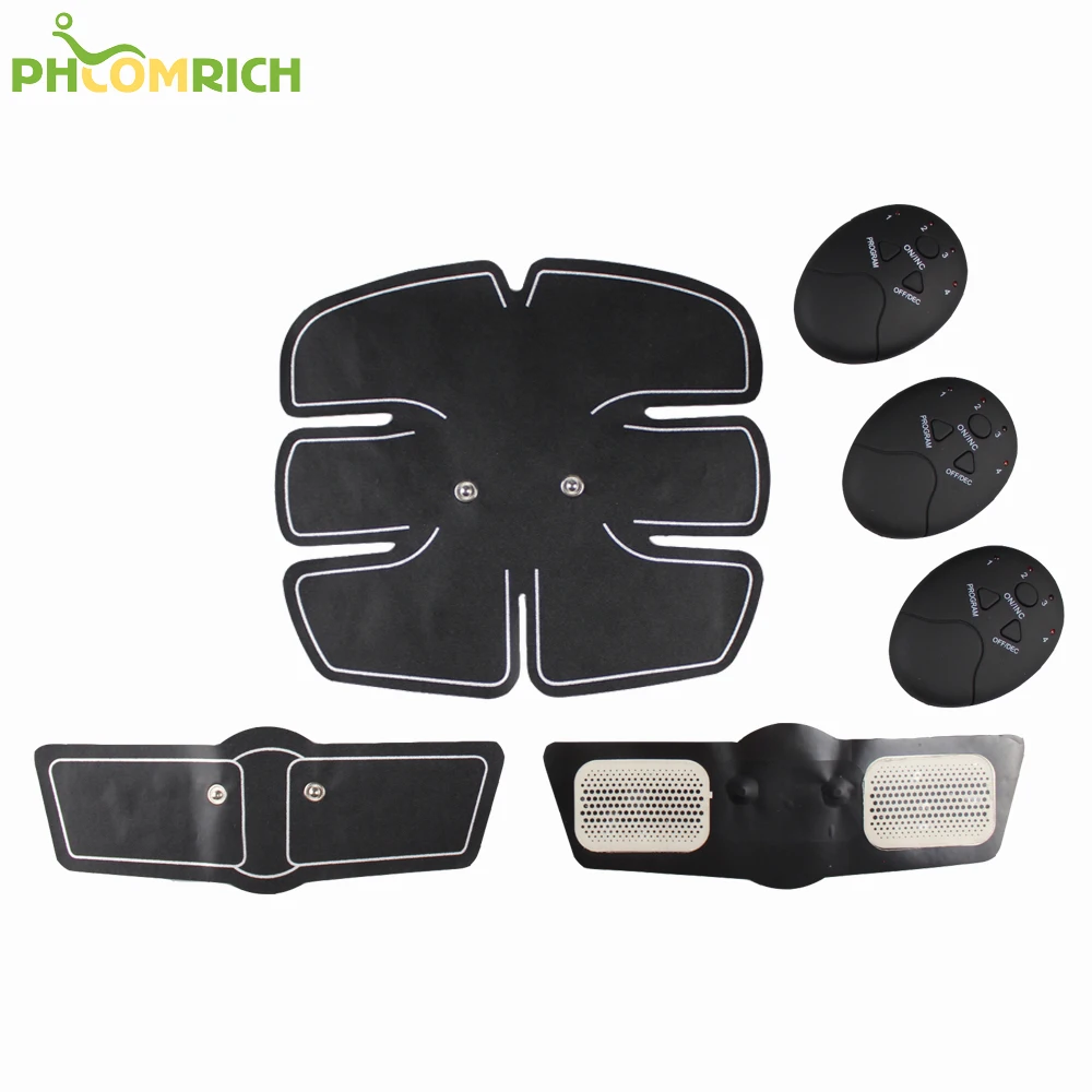 Muscle Toner ABS Stimulator Portable Abdominal Muscle Trainer with Rhythm and Soft Impulse