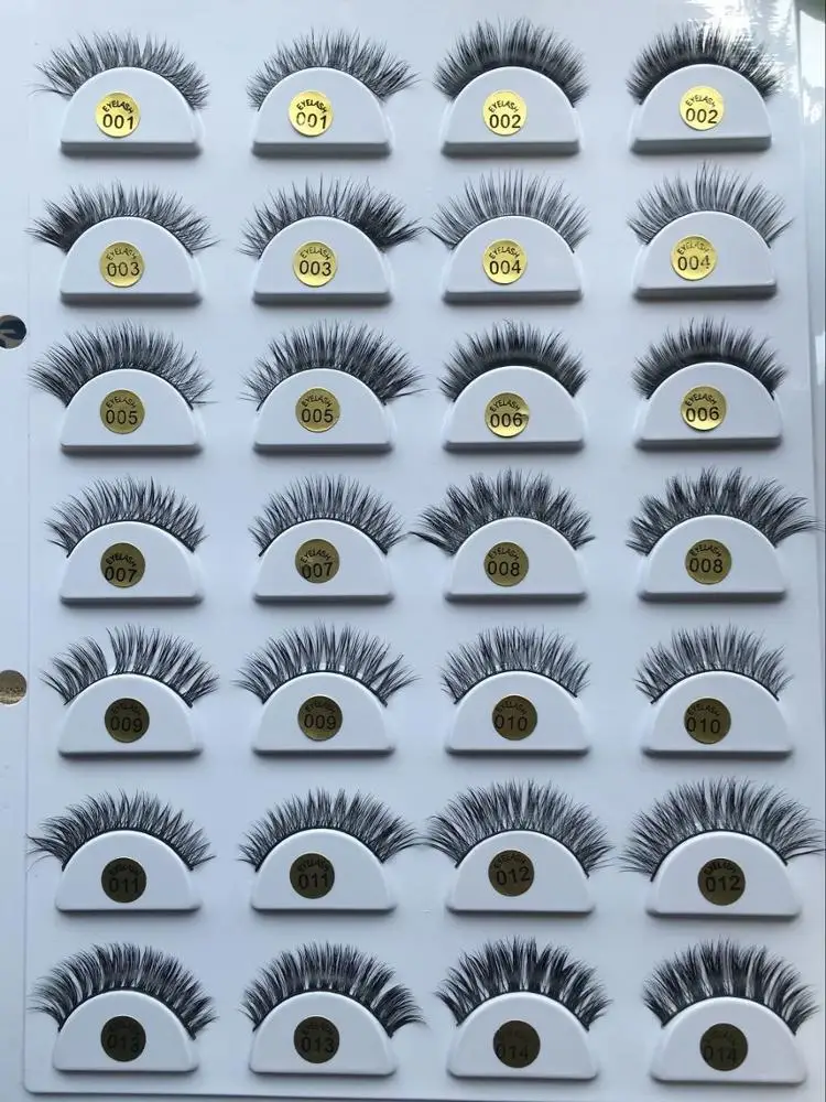 QT Beauty Original Factory Manufacturer Indonesia False Real Mink Eyelashes