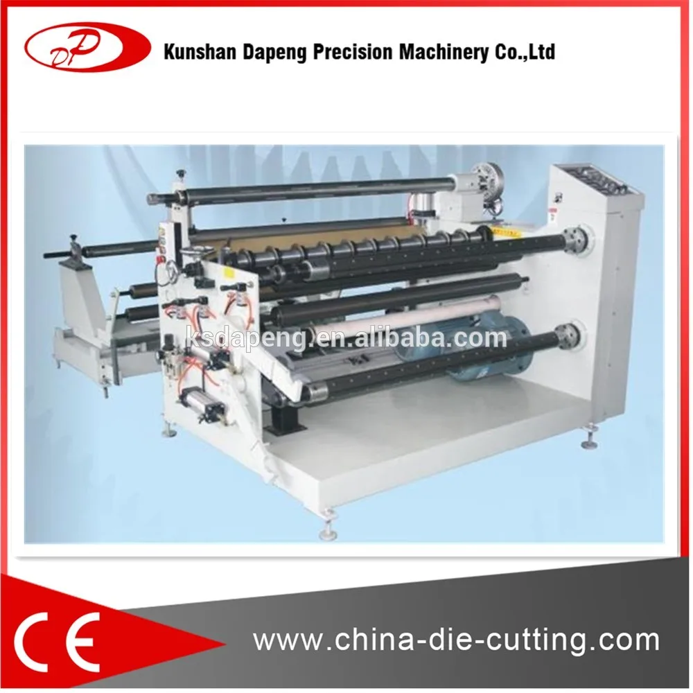 Dp-1300 industrial pp cutting rewinding machine