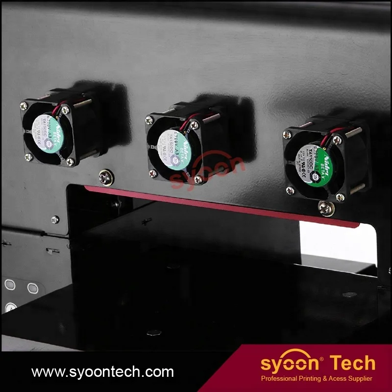 2018 Syoon Semi Auto A4 UV Flatbed Printer for TPU phone case,T shirt,PVC,Metal,Glass,Pen,etc