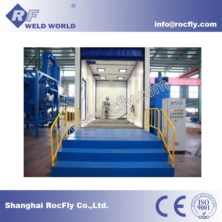 Sand Blasting Booth Shot Blasting System Sand Blasting Room