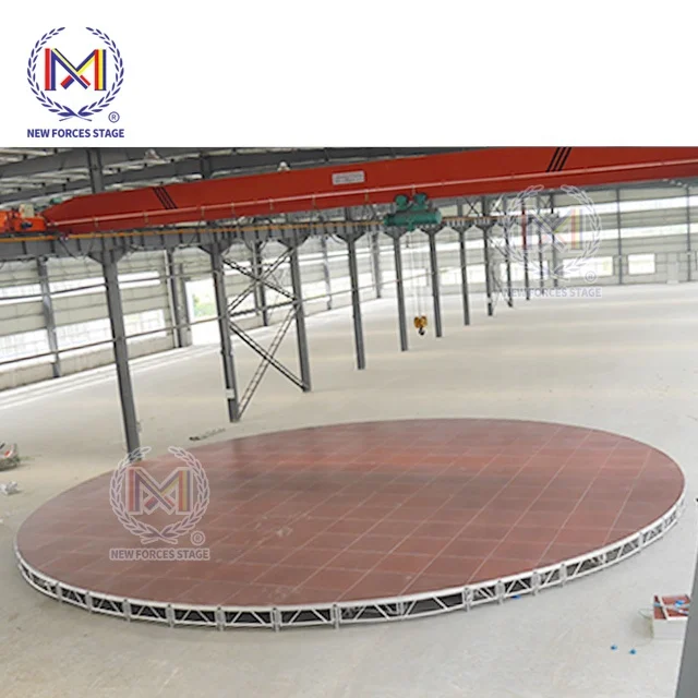 High Quality Round Stage Trailer Mobile Stage For Sale