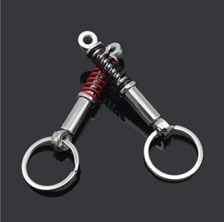 Car Auto Coil over Spring Shock Absorber Keychain for AMg BMW car styling