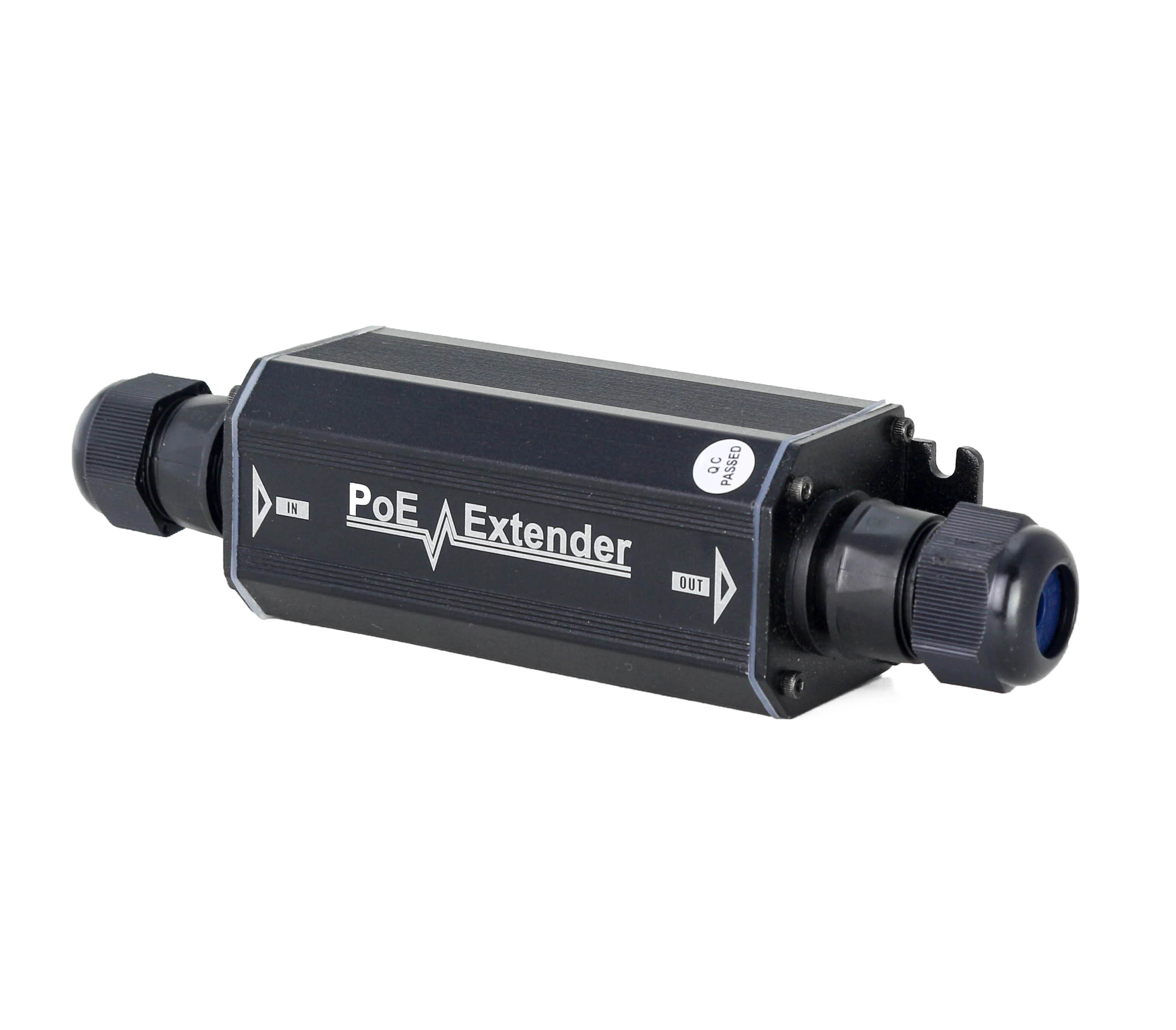 Водонепроницаемый гигабитный удлинитель POE точка-точка до 200 метров алюминиевый корпус PoE ретранслятор