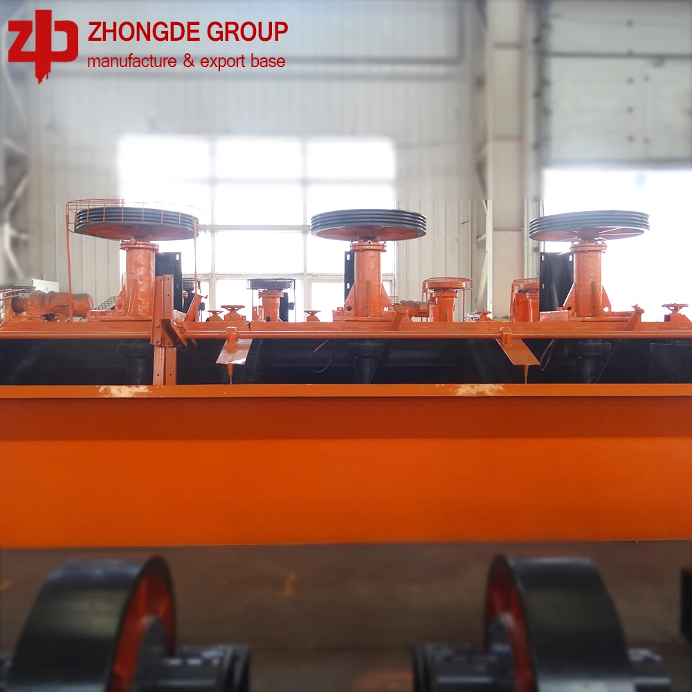 Widely Used Mining Gold Copper Ore Flotation Machine From Luoyang Zhongde