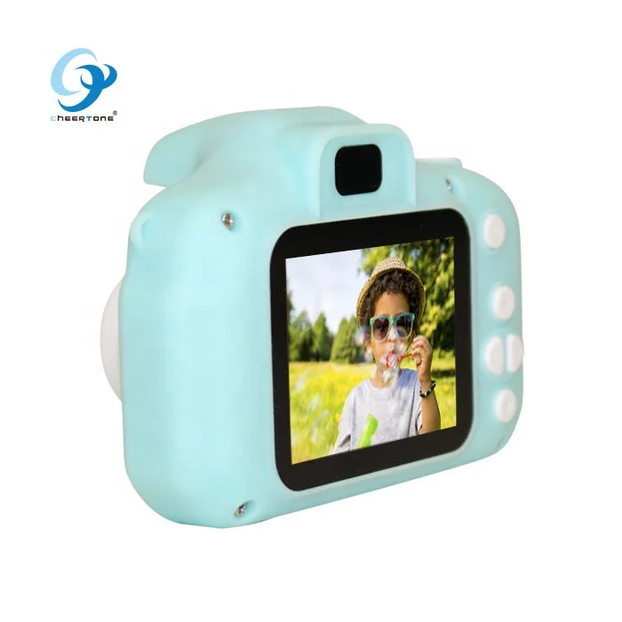 CT-P10X portable kids toy selfie dual camera birthday gift kids camera console