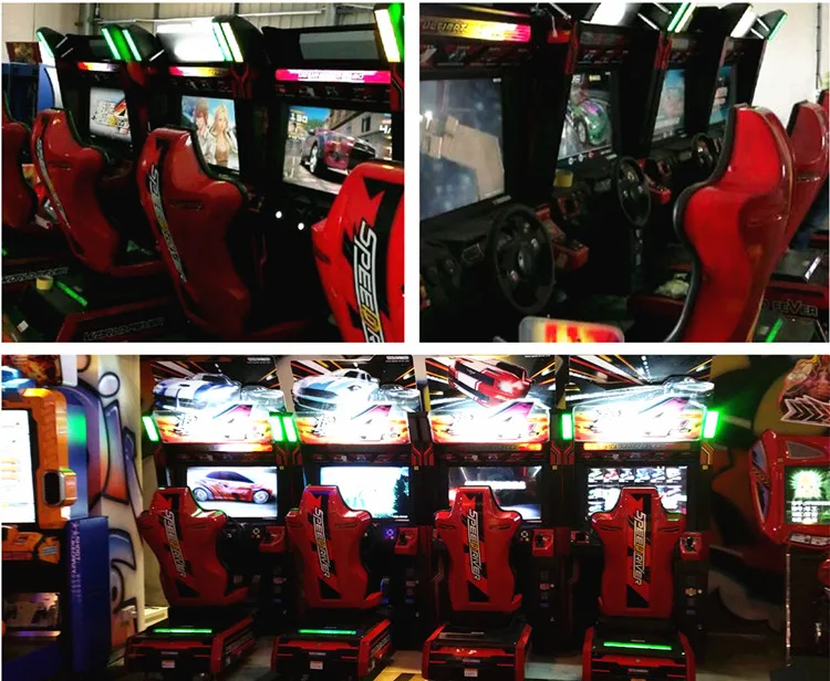 Whosale Speed Driver 4 Car Racing Video Game Simulator Machine for Sale