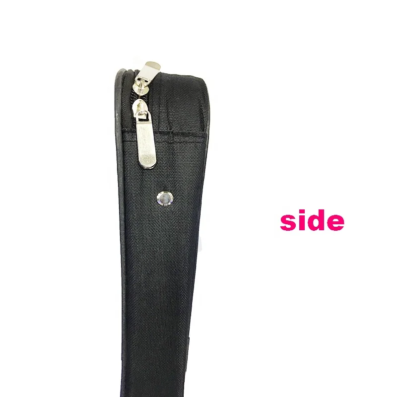 custom 15.6inch classic black hard frame business office nylon laptop bag