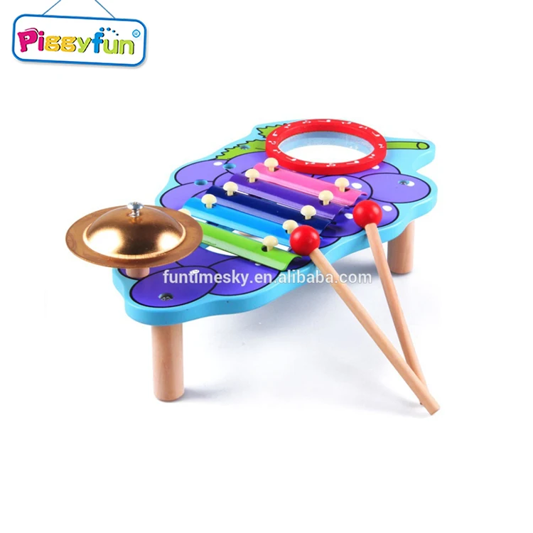2021 New Style Wooden Music Instrument,High Quality Baby Toy,Hot Sale Instrument Music AT11384