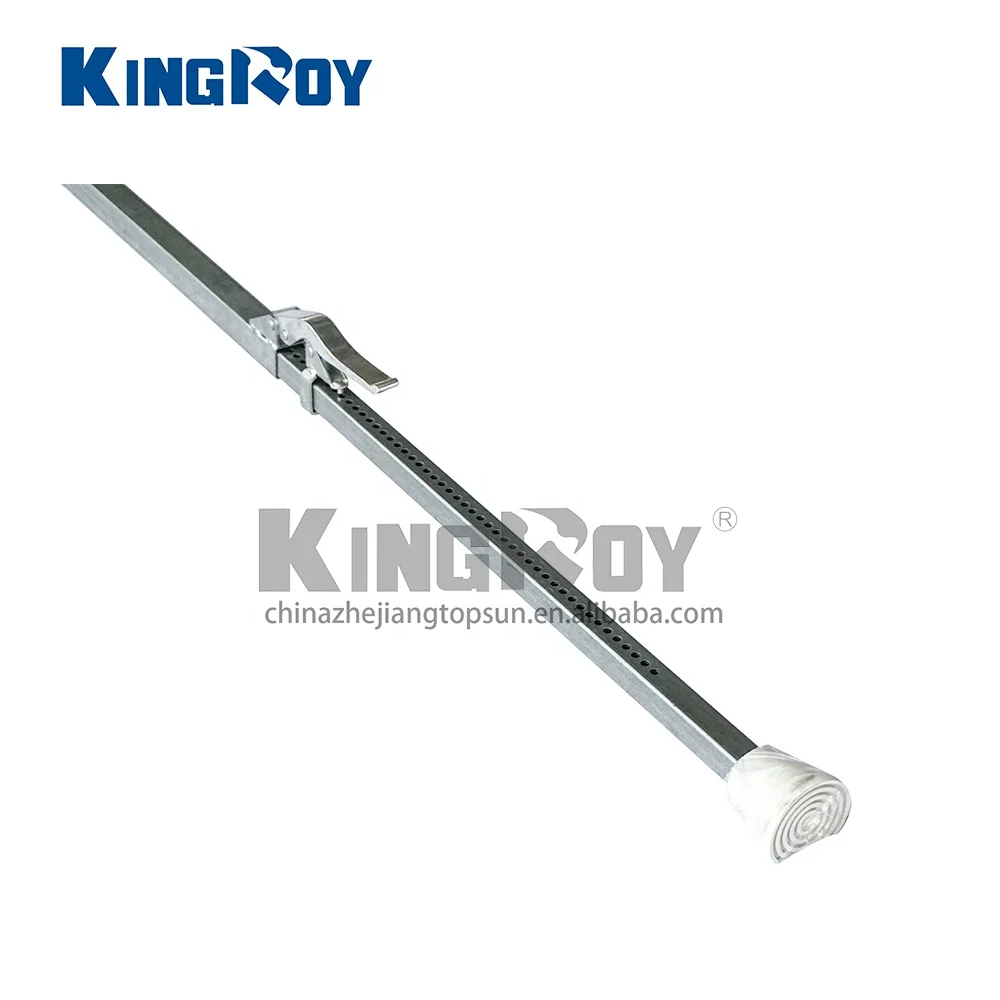 1881mm-2934mm steel square cargo control bar container ratcheting load lock  cargo stabilizer bar