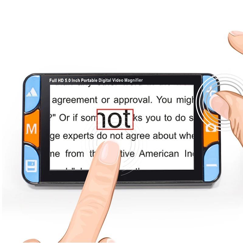 
5.0 Inch Portable Digital Video Magnifier RS500S Plus 