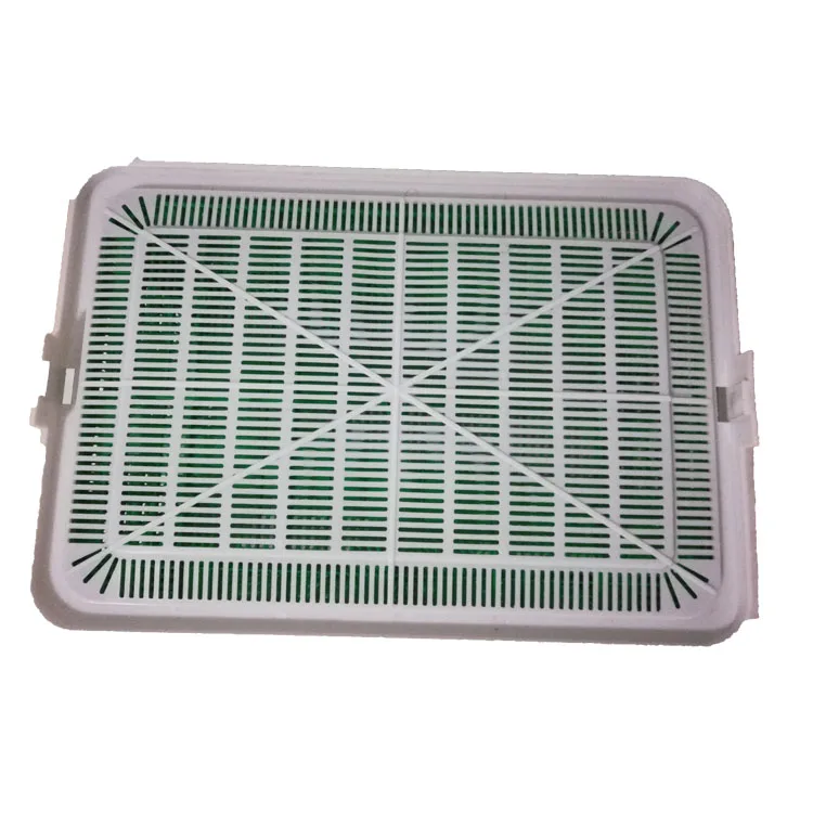 hot sale Plastic mesh crate with lid for seafood lobster crab 65L 60kg load capacity Plastic trays crates and containers