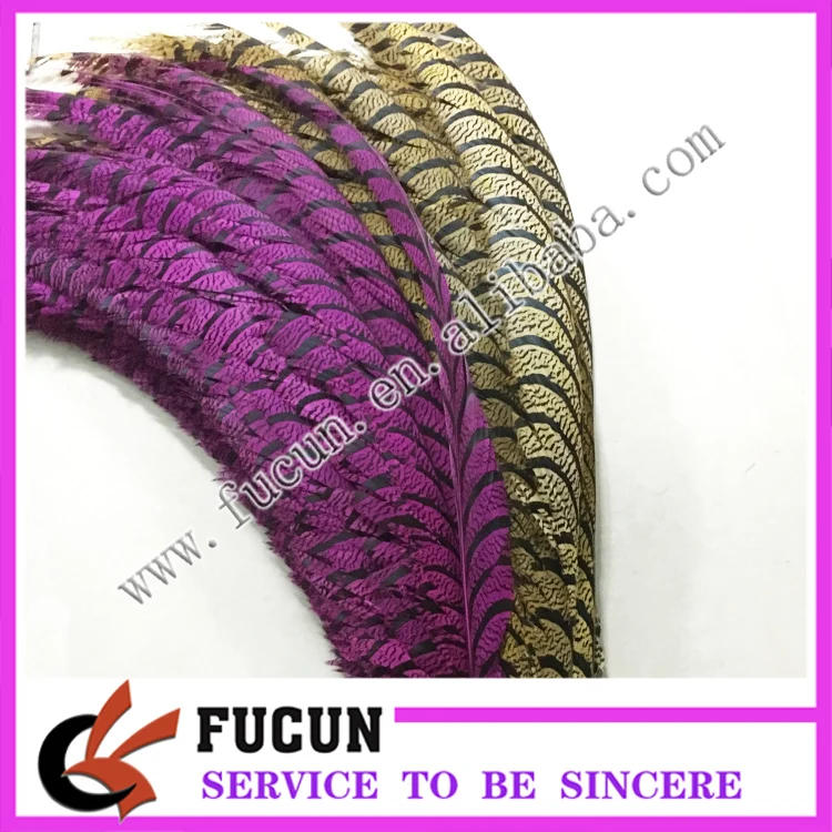 China factory price artificial pheasant tail feathers for carnival costumes