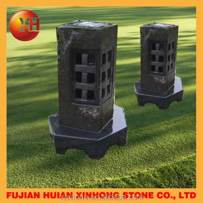 high mold stone japanese pagoda towers