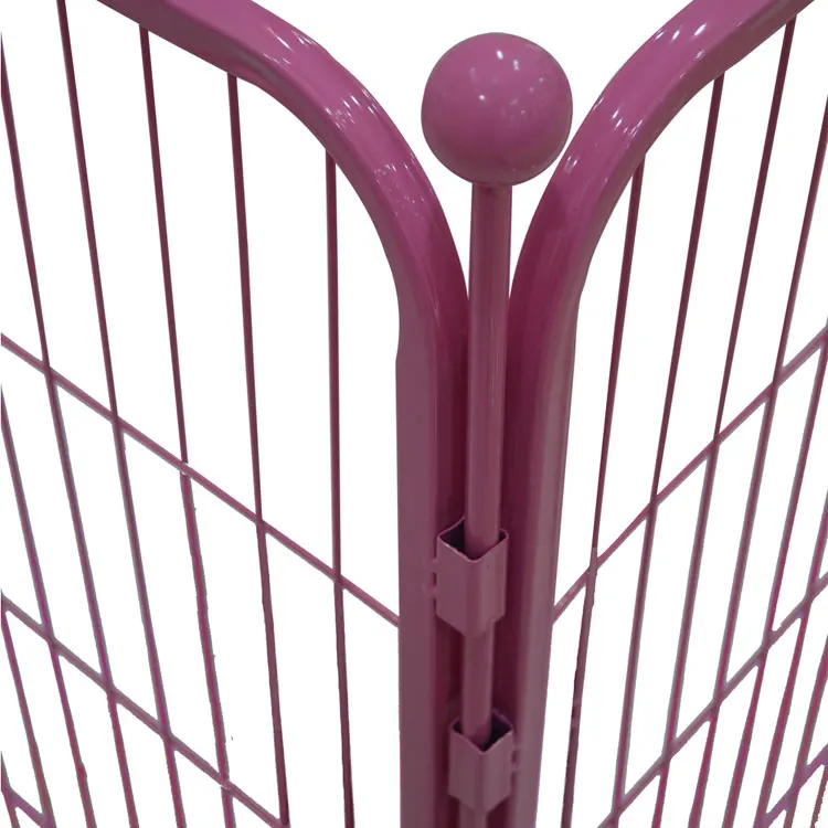 Cheap Best Large Indoor Metal Puppy Dog Run Fence  / Customize Outdoor Iron Pet Dog Playpen