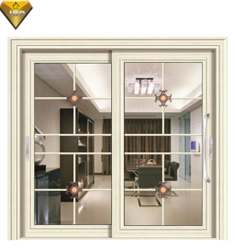Guangdong factory metal frame sliding door modern sliding door for patio aluminum sliding glass door for patio