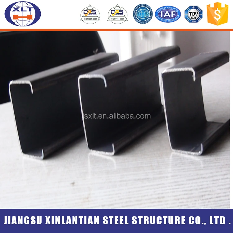 Лучшие продукты Q235B вторая рука стальной используется форма C прогоны для продажи с ISO, SGS утвердило