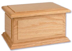 American style pet cremation urns factory customize wood urns
