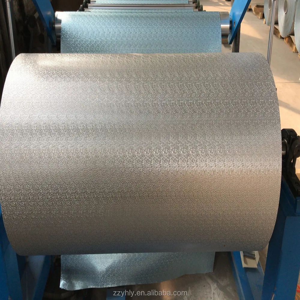 embossed alu aluminum foil for laminating