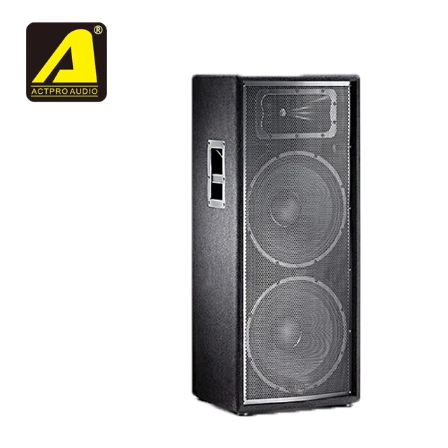 Actpro audio JRX225 daul 15 inch two way professional sound speaker system Outdoor dj sound box