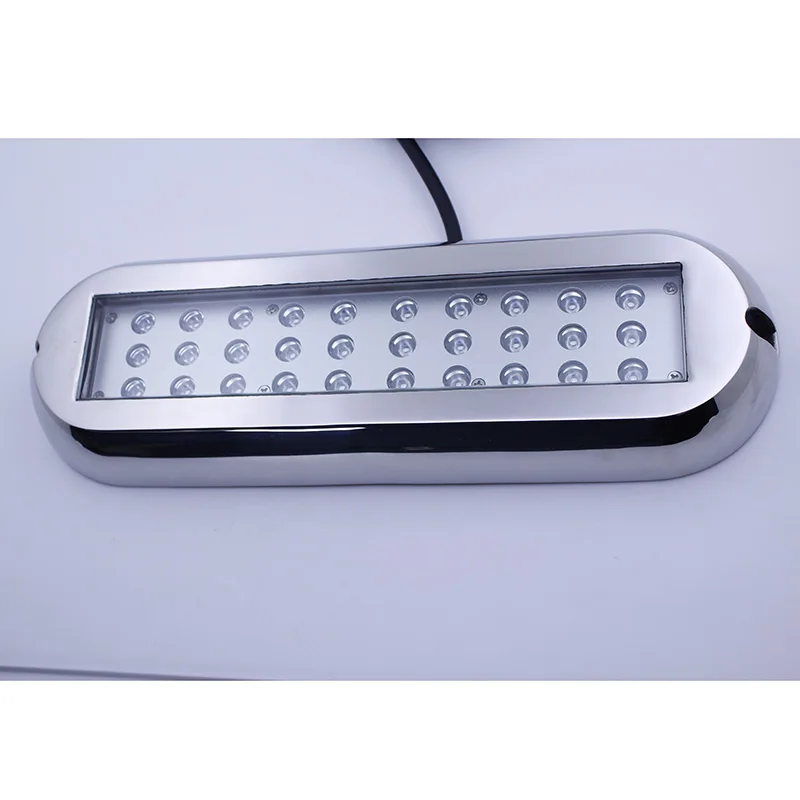 Boat Accessories 12V 3500lm 316 SS Marine Grade Underwater Deck Light for Boat