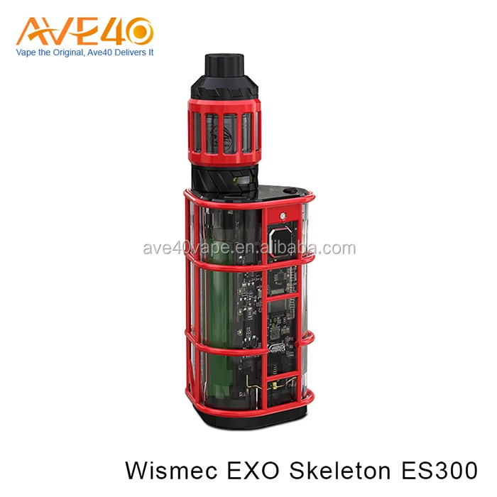 Новые Продукты Моды Пара Starter Kits Wismec EXO Скелет ES300 Разработан Комплект Wismec Reuleaux RX200 Окно Мод