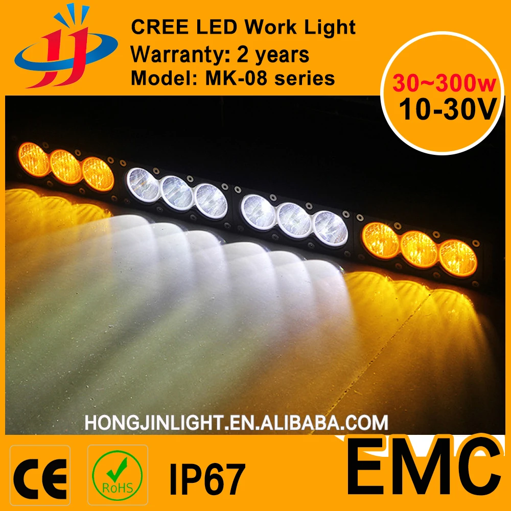 Factory Price single row all size led light bar 30w 60W 90W 120W 150w 180w 210w 240w 270w 300w