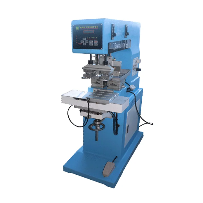 Key chain Two colours pad printer with shuttle Kent pad printer quality