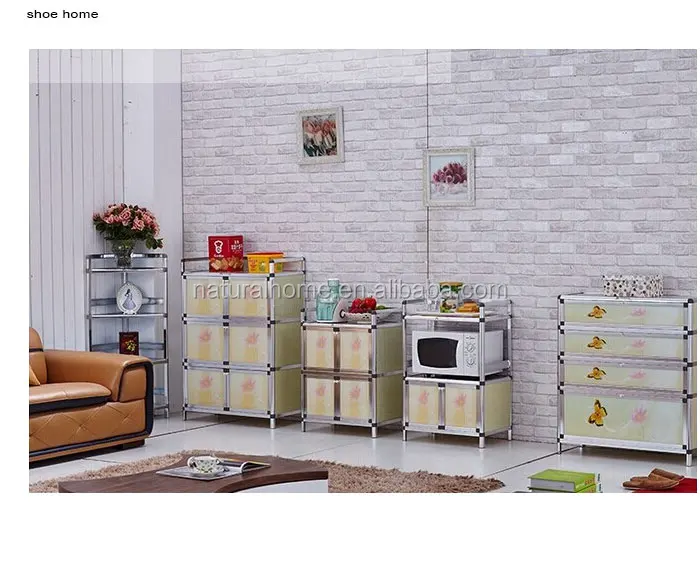
Flower living room aluminium cabinet 