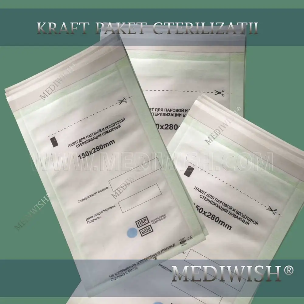 Hospital paper sterilization bag hot dry air