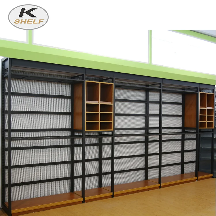 Competitive price supermarket metal storage rack shopping display rack