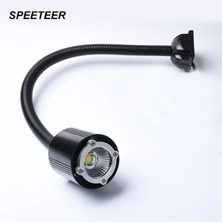 
Customized 6W 9w led cob tool articulating work arm industrial machine gooseneck light lamp outdoor 