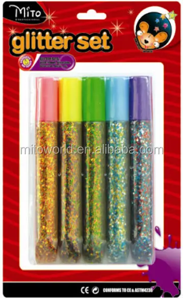 
Fancy glitter glue colour glue glitter pens 