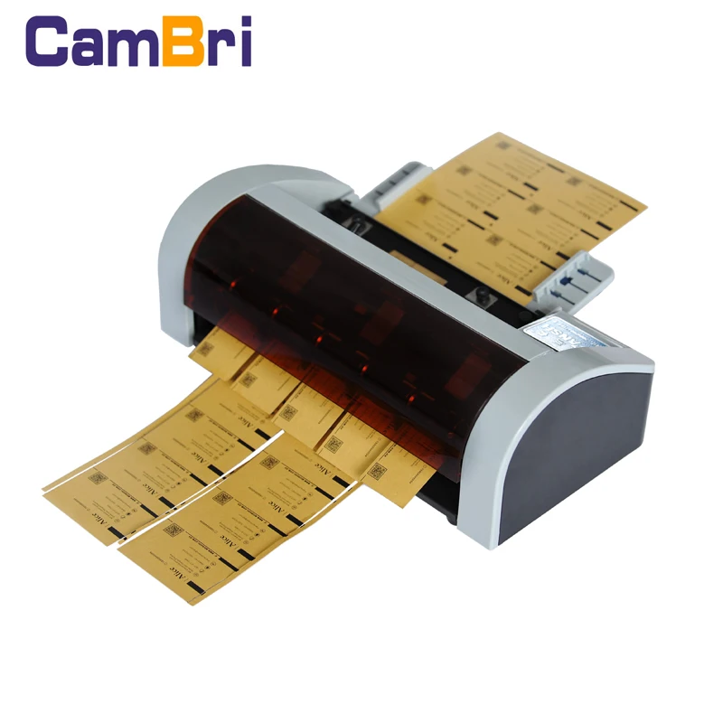 
SSB-01 a4 size semi automatic visiting card cutter 