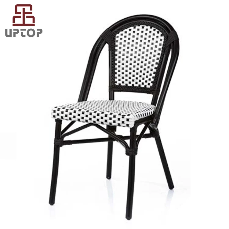 (SP-OC429) Outdoor terrace cafe paris metal french bistro rattan dining chair