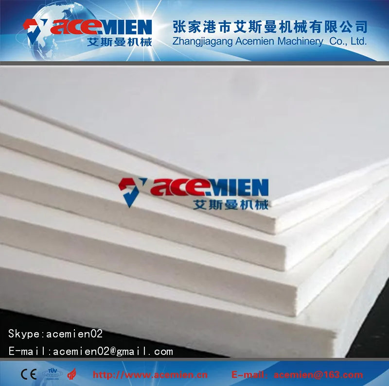пластиковых пвх пена пластин производства машины