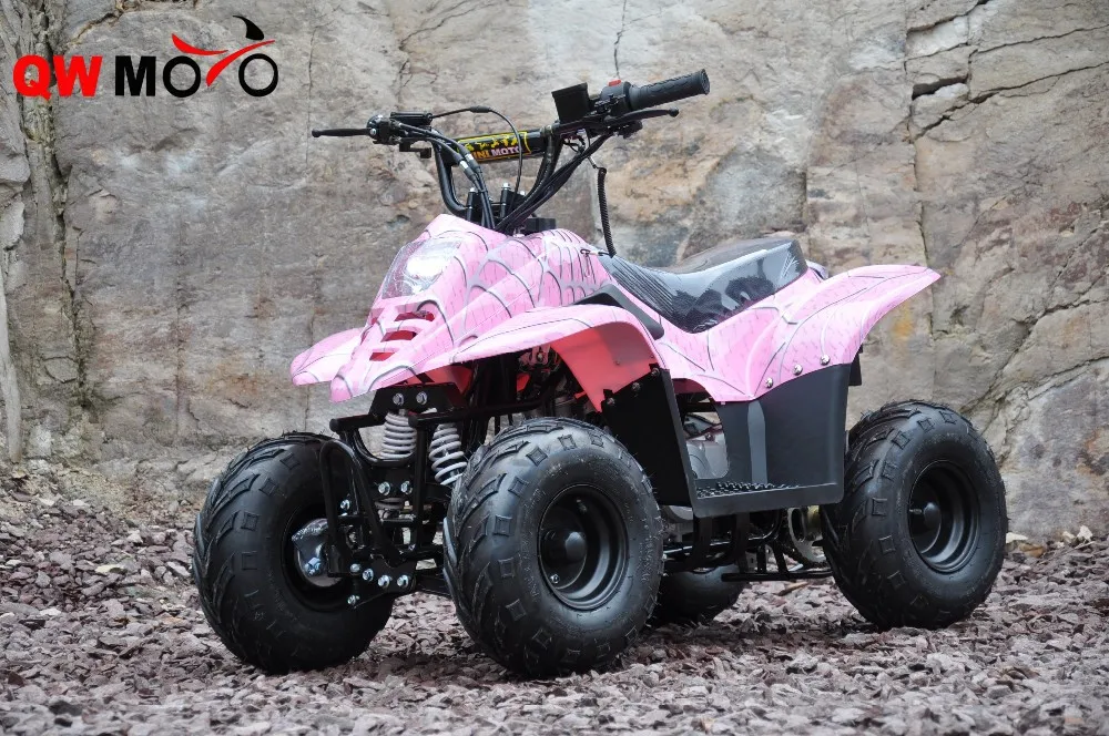 qwmoto 90cc квадроциклов 4 уилер мини дети quad atv для продаёи с се