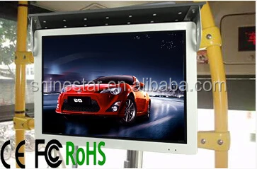 15 Inch Android LCD Digital Signage For Bus TV