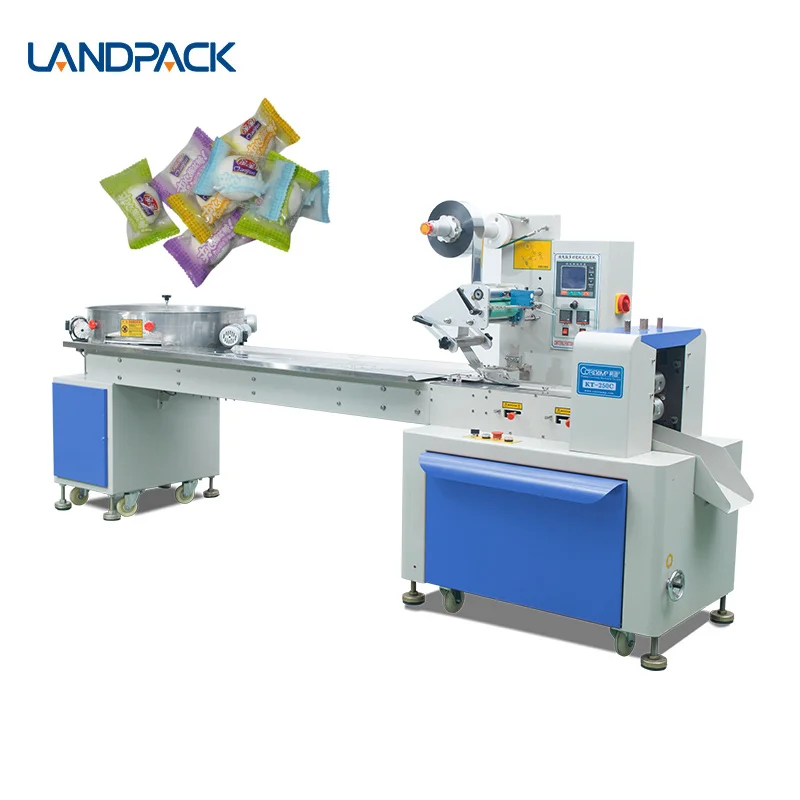 High Speed Automatic Small Soft/Hard Candy Packaging Machine