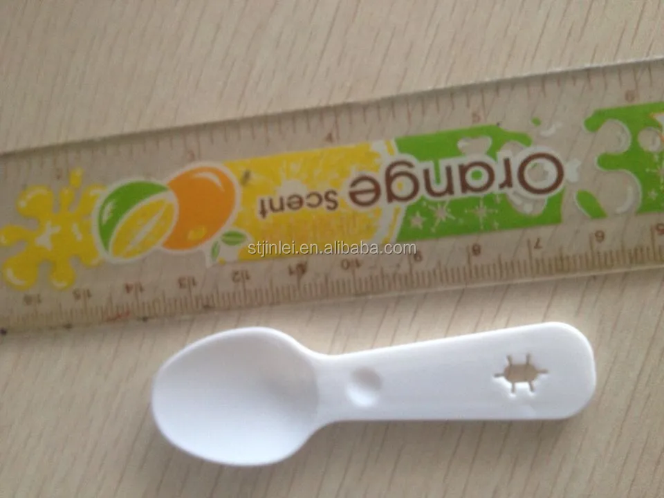 
plastic ice-cream spoon 
