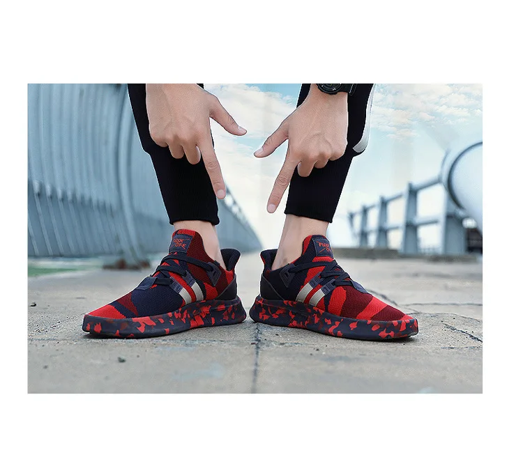 2019 newest brand mens oem outdoor camouflage running shoes sneakers cheap best quality light athletic sport shoes running on sa