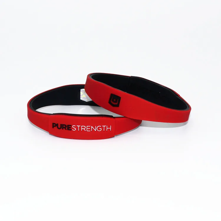 Wholesale Pure strength band Power lifestrength healthy Silicon negative ion bracelet