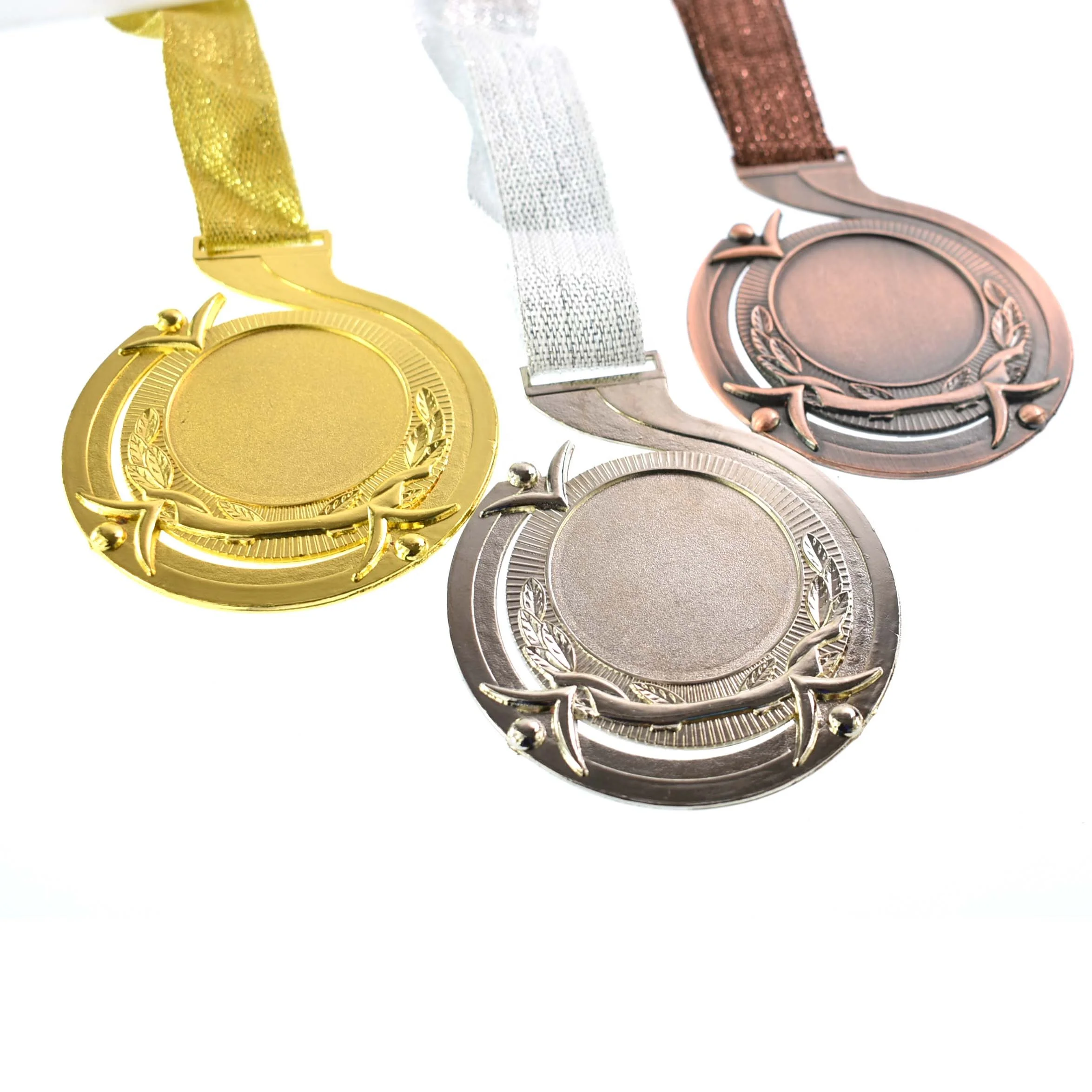 metal zinc alloy metal casting medal with drap