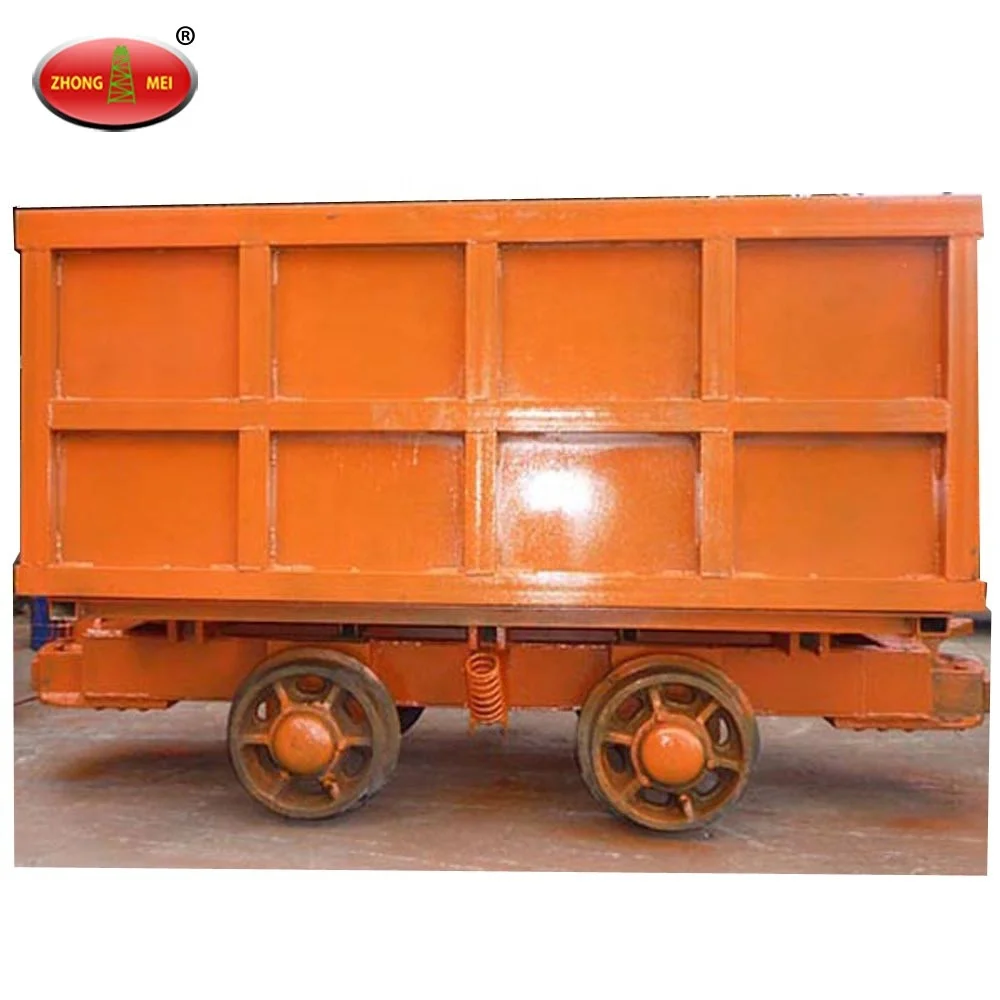 KZ1.2 Curved Rail Side Dumping Mine Car/Narrow Gauge Mine Car