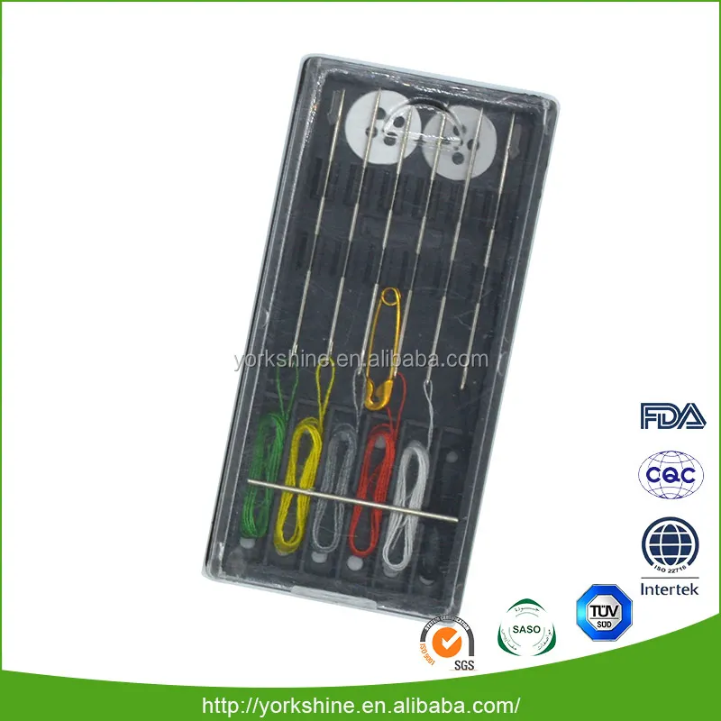 Low price eco-friendly best mini hotel sewing kit set customized color and logo