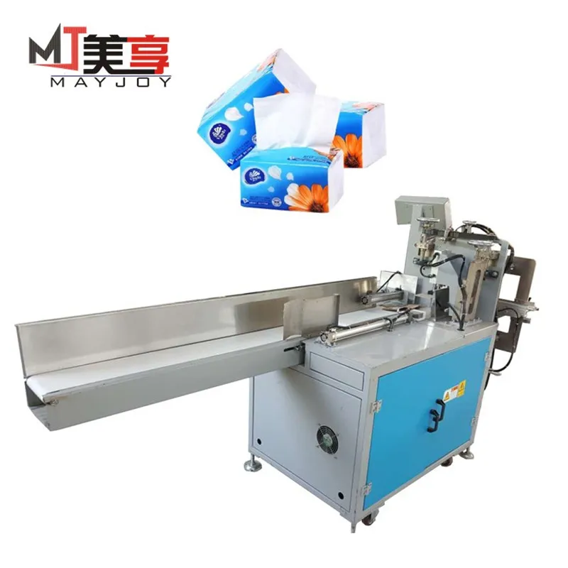 
MAYJOY paper napkin packing machine facial tissue packing machine 