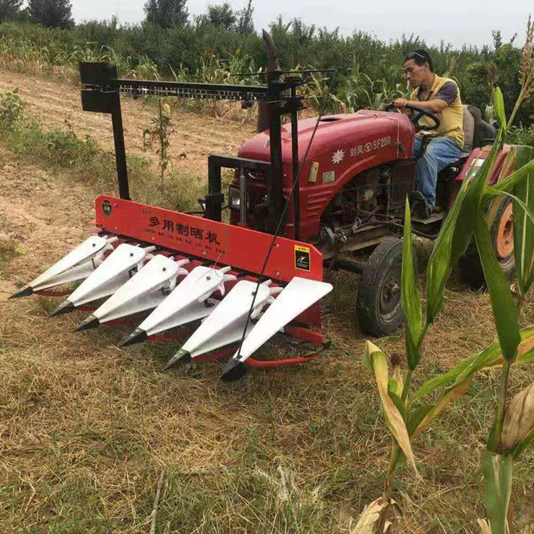 
Kubota quality 15hp mini tractor reaper for corn wheat napier grass sugarcane reed lucern alfalfa 